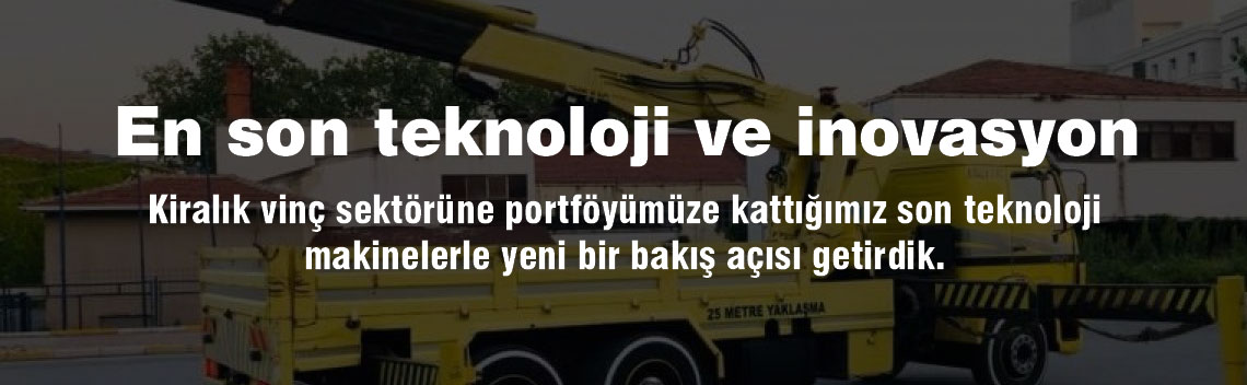 Vinç Orta Yazı Slayt